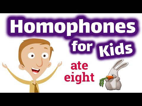 Exploring Homophones with Kids: A Comprehensive List